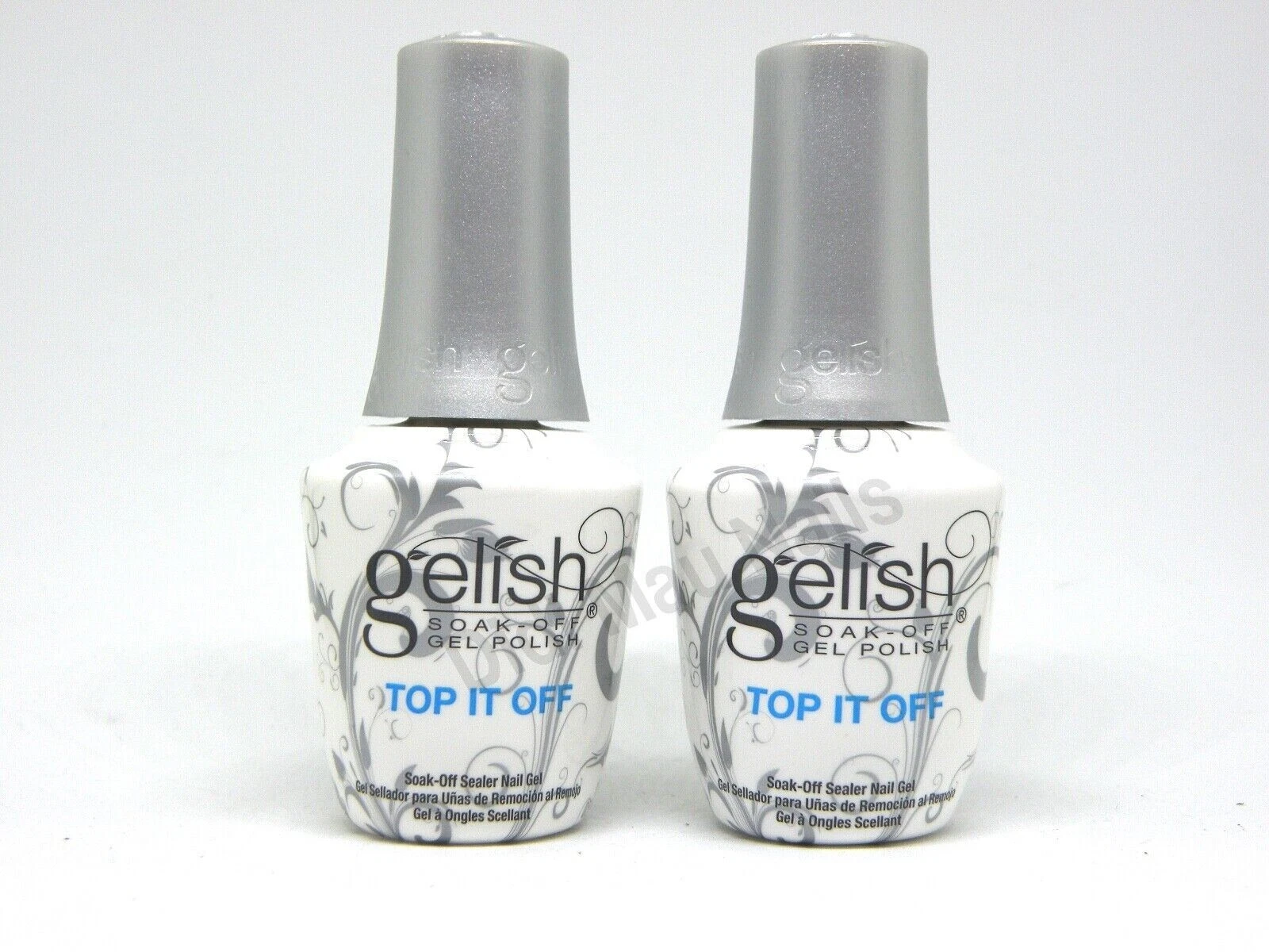 Nail Harmony Gelish LED/UV Top It Off Soak Off Gel Top Coat 0.5oz pack of 2pc