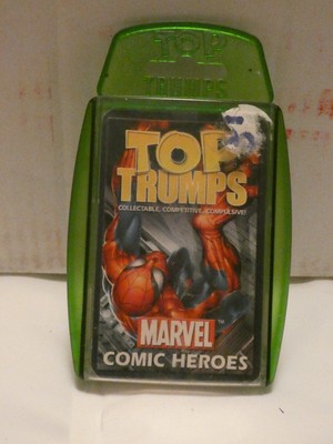 TOP TRUMPS MARVEL COMIC HEROES 2003