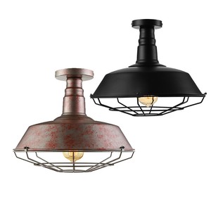 Farmhouse Rustic Ceiling Light Fixture Vintage Industrial Wire