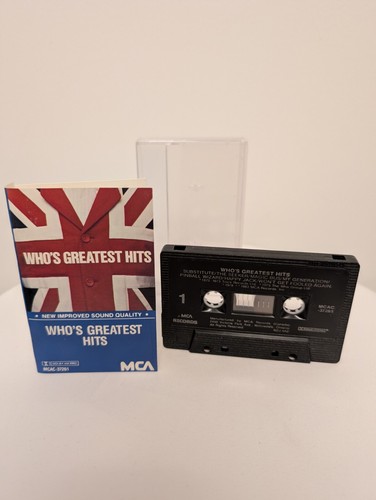 Who's Greatest Hits VTG 1983 MCA Records Cassette Tape - Picture 4 of 6