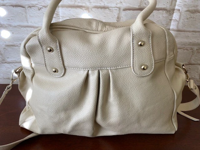 Bolso de mano de cuero Stephanie Johnson bolso de cuero marfil de Stephanie Johnson Foto 2 de 4