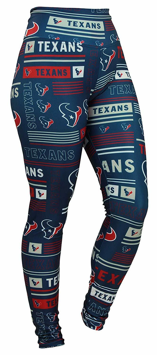 Леггинсы для женской команды Zubaz NFL Houston Texans Column