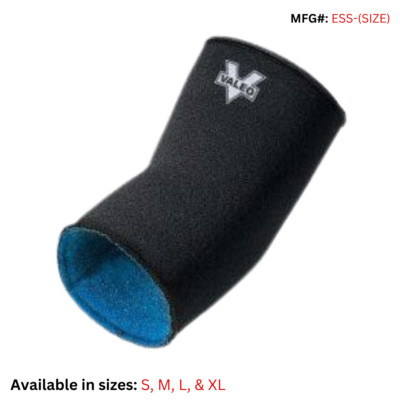 Elbow Support Sleeve For Weight Training & Athletics - Valeo  S, M, L, & XL