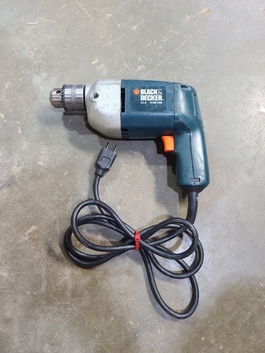 Black & Decker Used 7254 1/2”  Reversing Variable Speed Electric Drill 0-500 Rpm - Picture 3 of 3
