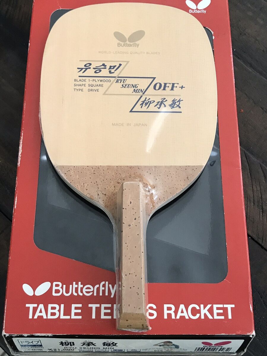 Butterfly Ryu Seung Min RSM Table Tennis Blade New 蝴蝶絕版 Butterfly Ryu Seung Min RSM Table Tennis Blade New 蝴蝶絕版