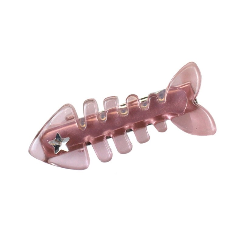Subculture Girls Hair Clip 2000s Fish Bobby Pin Side Clip Teens Hair Accessories