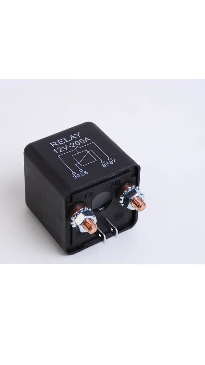 ZL180 Modello 4 Pin DC 12V 200A Relè Interruttore Per Auto - Foto 6