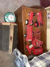 vintage antique toy tractor