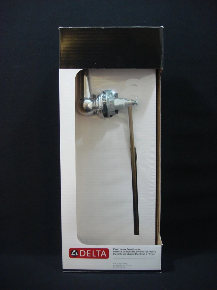 Palanca empotrada Delta montaje frontal acabado cromado PRO60-PC Foto 2 de 3