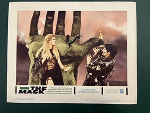 The Mask AKA Eyes Of Hell Original Movie Lobby Card 1961