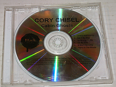 CORY CHISEL Cabin Ghosts Ultra RARE ADVNCE PROMO DJ CD w/ LIVE & DEMO TRK HTFOOP