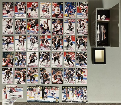  NHL Card Keys 1992/93 Upper Deck Hockey All-Star Locker  #1-60  NM(7.0-8.5)