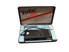 UNTESTED Vintage Vivitar Model 810 Point N Shoot 110 Pocket Camera