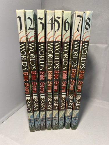 World's Bible Story Library, 8 Volume, Complete Set, 1970 - Picture 2 of 9