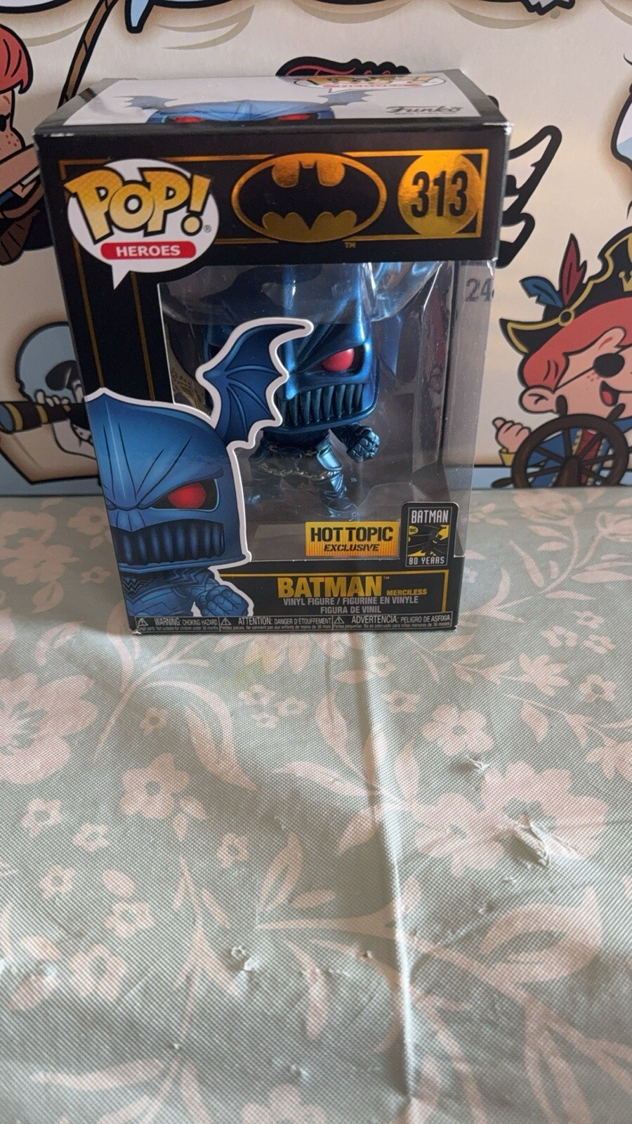 Funko Pop! Batman Merciless #313 Hot Topic Exclusive Vaulted 2019