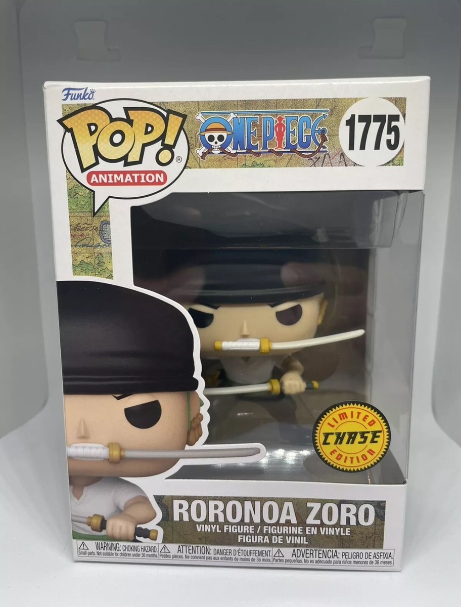 Funko Pop! One Piece - Roronoa Zoro #1775 CHASE Vinyl + Protector