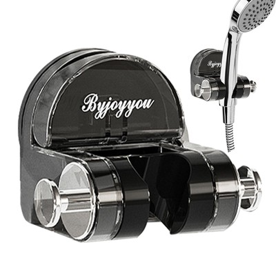 Suction Cup Shower Bracket | No Drill Shower Wand Holder, Wall Mount Handheld 