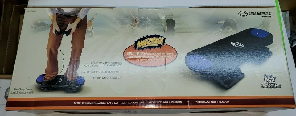 NEW SKATE SURF SNOWBOARD CONTROLLER FOR PLAYSTATION 1 & 2 PSONE PS2 ONLY - Image 2 of 2