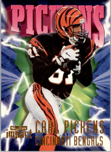 1997 Skybox Impact Football "Main Set" Base Cards