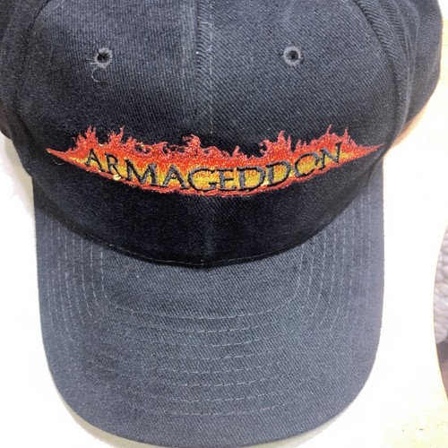 Vintage Retro 1998 Armageddon Movie Promo Hat Strapback Baseball Cap - Picture 11 of 12
