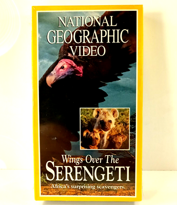 National Geographic Video - Wings Over the Serengeti (VHS, 1995  