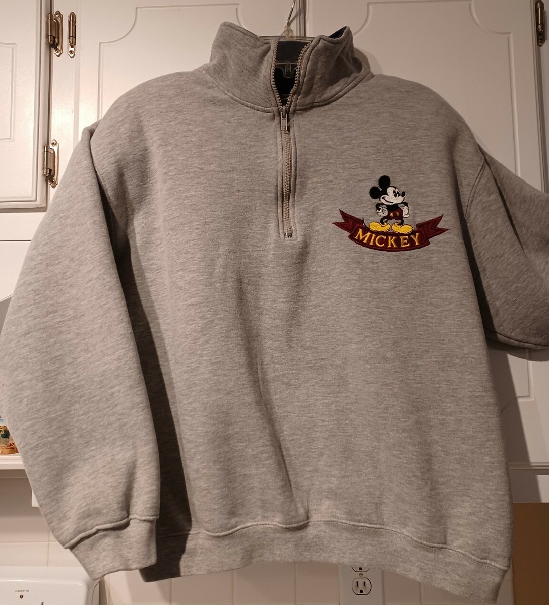 トップス Mickey Design Sweat The Mickey Mouse Club Mouseketeer Pullover Sweatshirt for