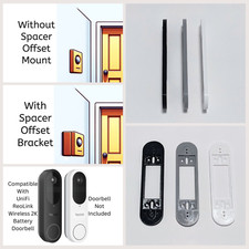 ReoLink Wireless 2K Battery Video Doorbell Compatible Spacer Offset Mount