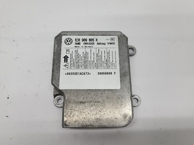 VW Polo 9N2 - Airbagsteuergerät Airbag Steuergerät 1C0909605K (64)