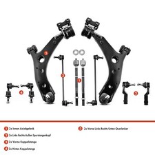 Kit Braccio di sospensione + Bielle + Giunti sferici di direzione per Audi A4 (B5