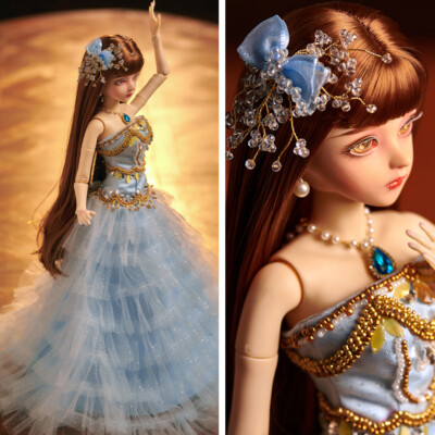 1/3 Ball Jointed Body BJD Doll Beauty Palace Princess Dress 24 Inch Large  Dolls | eBay