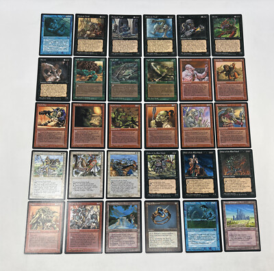 WotC Magic: The Gathering: Fallen Empires 187/187 Complete Set LP
