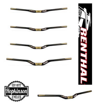 Renthal Carbon Handlebars FatBar V2 - 31.8 Clamp 800mm width