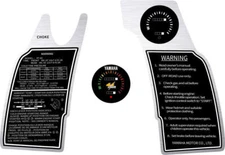 USA Dash Decals 1984-1985 YF60 4-ZINGER Graphics Kit Stickers 4 wheeler ATV