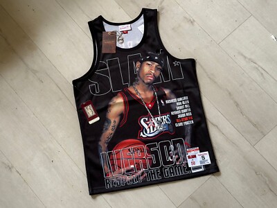 Allen Iverson 76ers Mitchell Ness Slam Magazine Cover Jersey