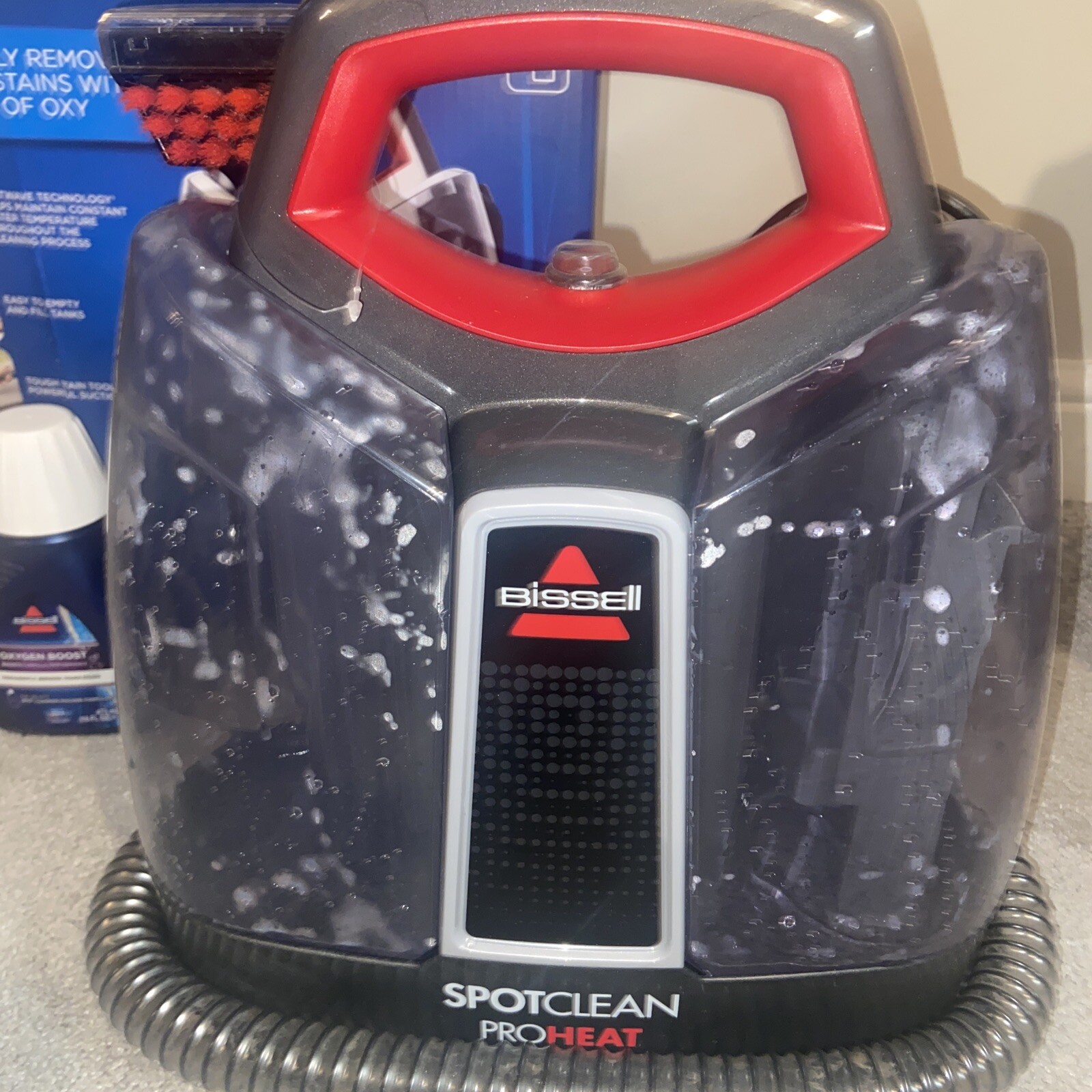 BISSELL 36981 Spot Clean Carpet Cleaner 330 Watt with Heated Cleaning