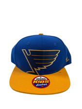 Zephyr St. Louis Blue Peek Snapback Cap-Kid s Flat Bill Baseball Hat,Royal, OSFA