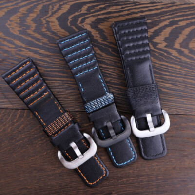 For Sevenfriday M2/Q201/02/03 Quality Cowhide Genuine Leather Watch Strap  28mm
