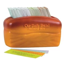 DaySpring Our Our Daily Bread Promise Box with Scripture Cards, 4 1/4" x 2 
