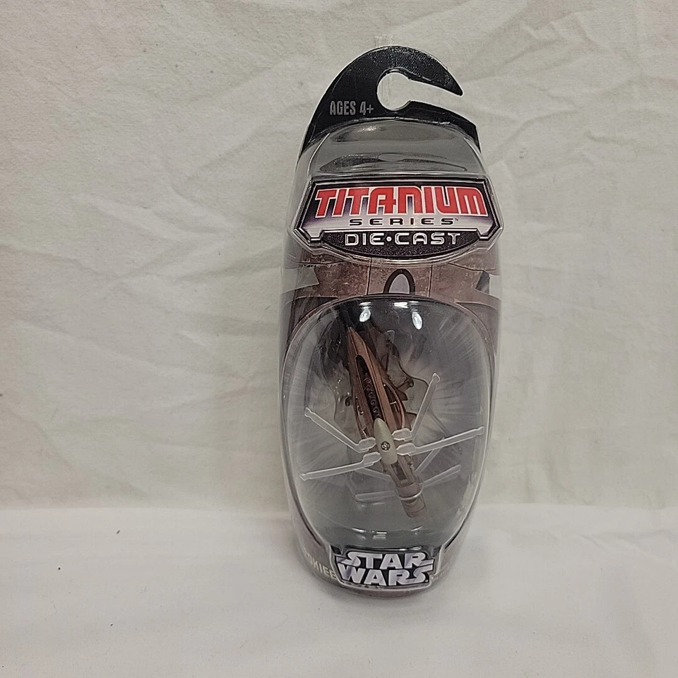 Star Wars Titanium Series Die Cast Metal Lot Of 5 Snow Speeder Landspeeder 2006  - Image 3 of 4