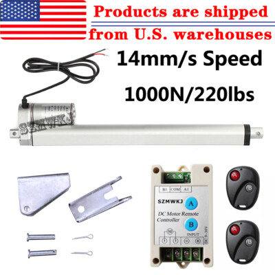 12'' 12V Linear Actuator Heavy Duty Electric DC Motor for RV Auto Medical Lift IG