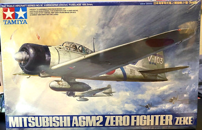Tamiya 1:48 Mitsubishi A6M2 Zero Fighter (Zeke) - 61016 - CLST