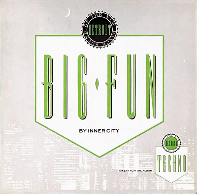 BIG FUN BY INNER CITY Techno MAXI-Single 12'' 1988 45 RPM 10 Virgin 611749-213