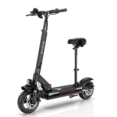 830W Electric Scooter 28Mph Max Speed 70Km Range 10'' Off Road Folding E-Scooter