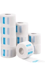 800 Pack 10 Rolls Disposable Elastic Barber Paper Neck Strips Disposable