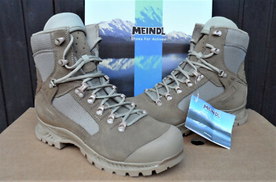 Meindl Wanderschuhe Bundeswehr Einsatzstiefel Leder Fb. Sand NEU Gr. BW275 - 43
