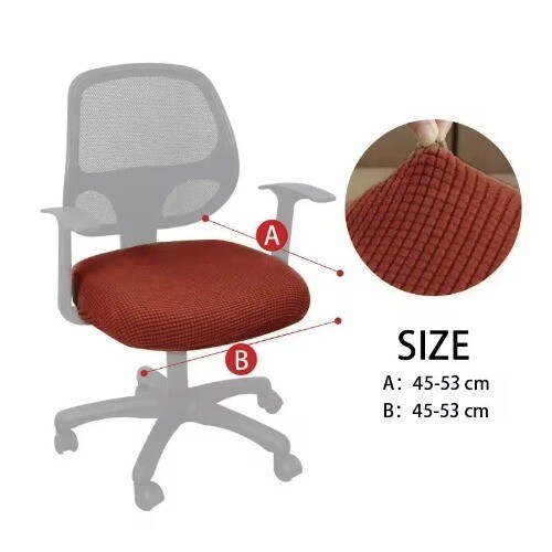 2024 Office Computer Seat Protective Split Seat Cover Anti-dust Cover ChairCover - Bild 40 von 46