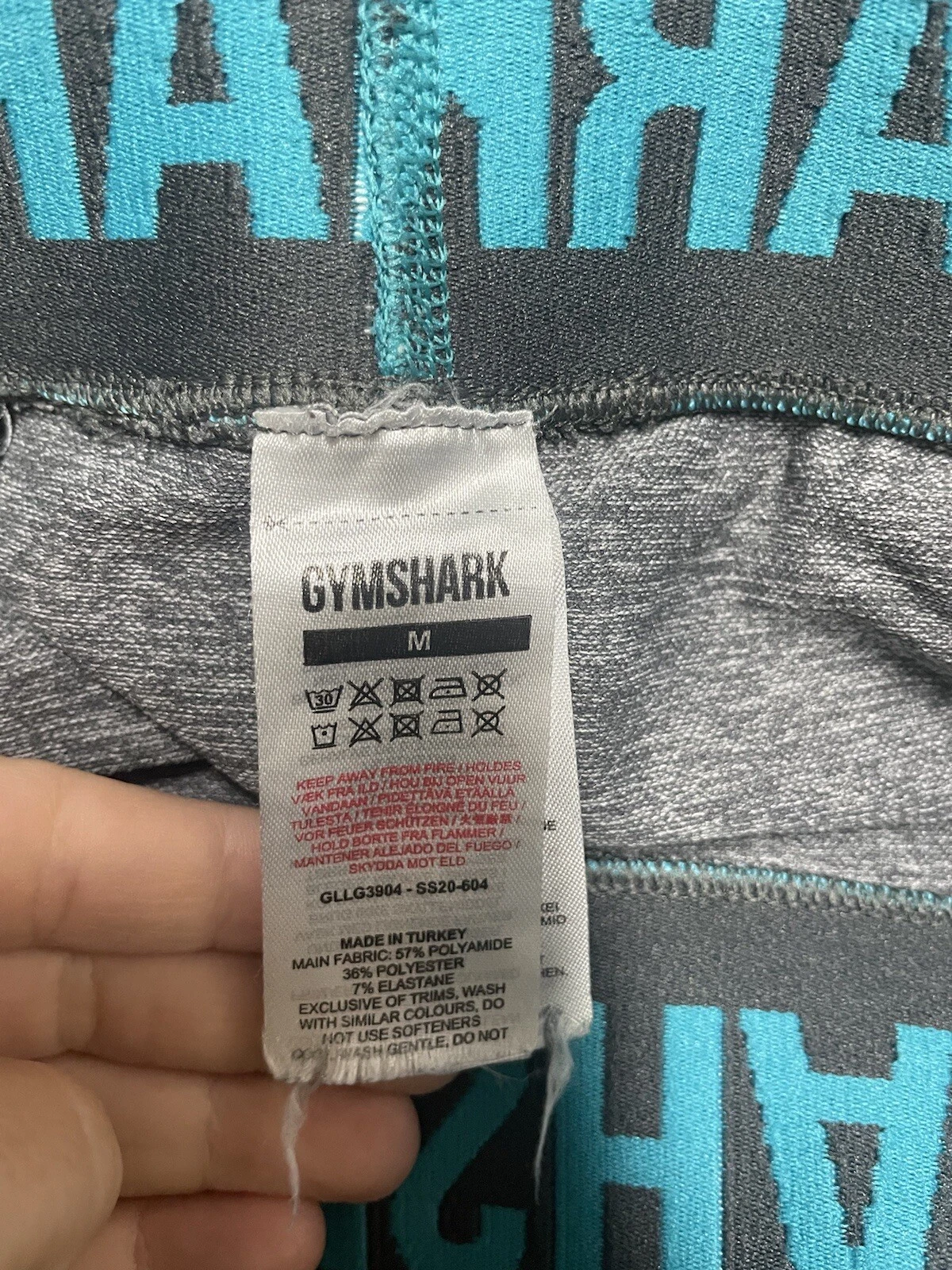 gymshark flex high waisted sweat wicking leggings