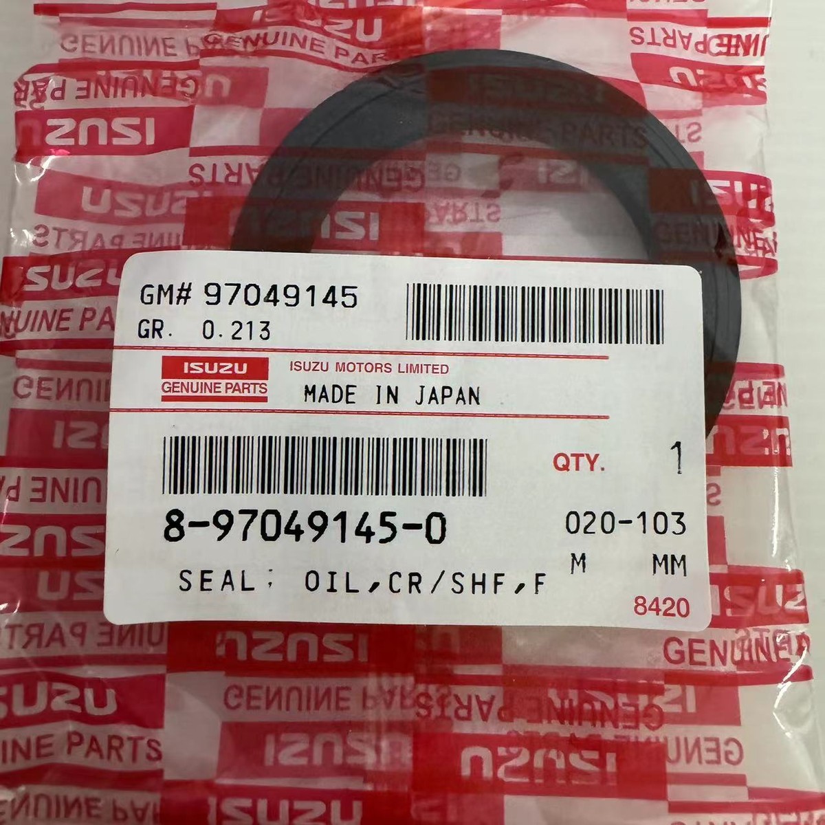 1PCS 8-97049145-0 For Isuzu engine 4JG1/4JB1/4LE1/4LE2 crankshaft