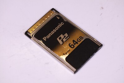 Panasonic 64GB F-Series P2 Card AJ-P2E064FG | eBay