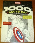 Marvel  The amazing 1000 Dot-To-Dot Book (20)W/Spider-Man+Hulk+Thor+Panther+Cap